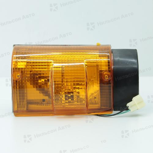 Поворот передний, MITSUBISHI CANTER, 1985-1993, правый, (оранжевый), SAT