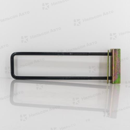 Стремянка крепления будки/кузова 14*82*400, ZEVS (с закрепляющимися планками)