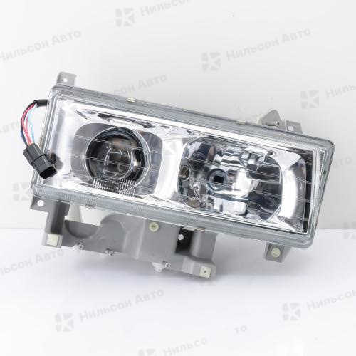 Фара MMC CANTER FE500-600, 1993-2002 г линза, хрустальная, правая, Nilson Auto Parts