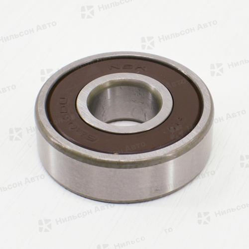 Подшипник маховика/ролика 6201, NSK (закрытый, пластиковая крышка, 12*32*10)