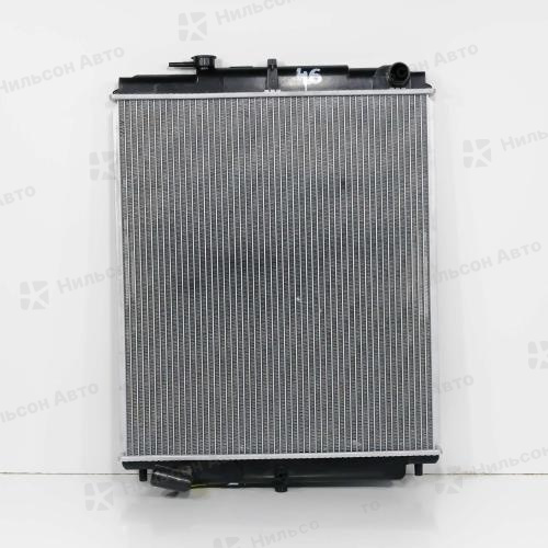 Радиатор двигателя NISSAN DIESEL FD46, пластиковый с заливной, в600*ш518 (без бачков), ZEVS