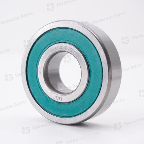 Подшипник маховика/ролика 6304, KRAUF (закрытый, пластиковая крышка, 20*52*15)