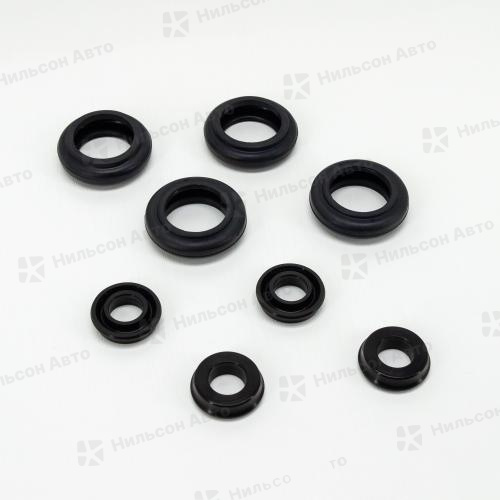 Ремкомплект рабочих тормозных цилиндров ISUZU ELF, вид 04, GBRAKE (8+8) перед на всю ось