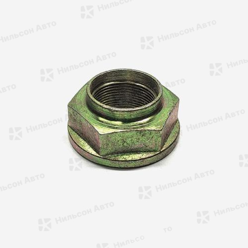 Гайка хвостовика редуктора заднего моста ISUZU ELF, вид 1, ZEVS (M30*1.5, H30)  28*45