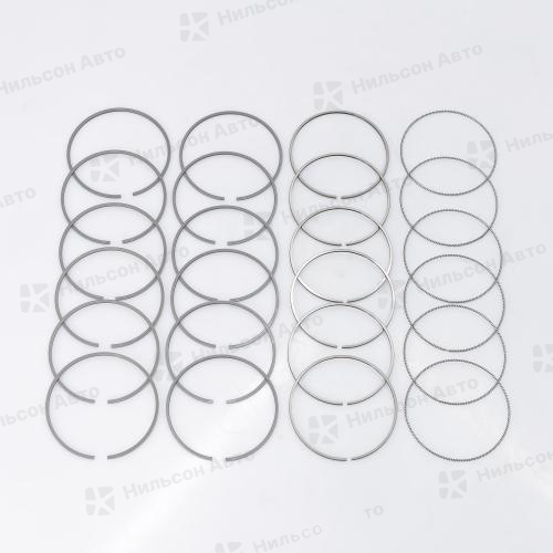 Кольца поршневые NISSAN DIESEL FE6-T, 3 кольца, под поршни 12013-Z5712/12013-Z5704, RIK