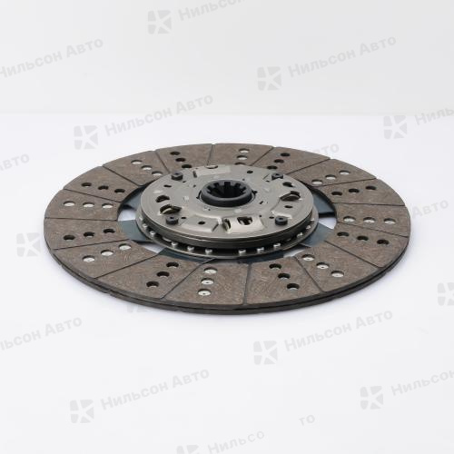 Диск сцепления 350*210*10*38 JAC N80/90/КАМАЗ КОМПАС, оригинал  (с активным демпфером)