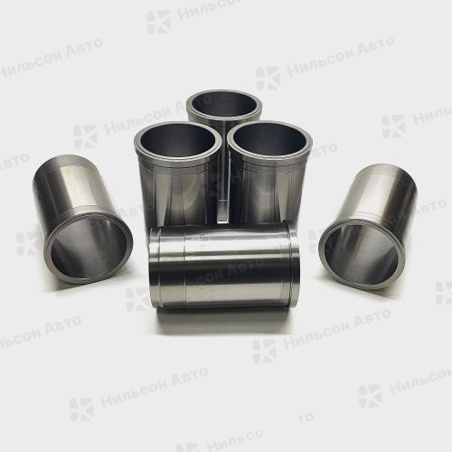 Гильзы поршневые MMC FUSO 6D14, хонингованные, TIK (комплект 6 штук)(с буртиком)(диаметр 110, длина 206)