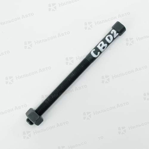 Центральный болт рессоры диаметр 10, длина 135, головка 14*8, ZEVS