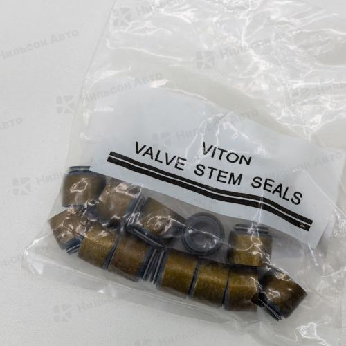 Маслосъемные колпачки HINO RANGER W04D, H06C, H07C, H07D, W06D, K13C, QUNZE (комплект 12 шт)