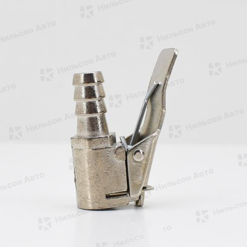 Наконечник насоса быстросъемный, Nova Bright с клапаном хром малый