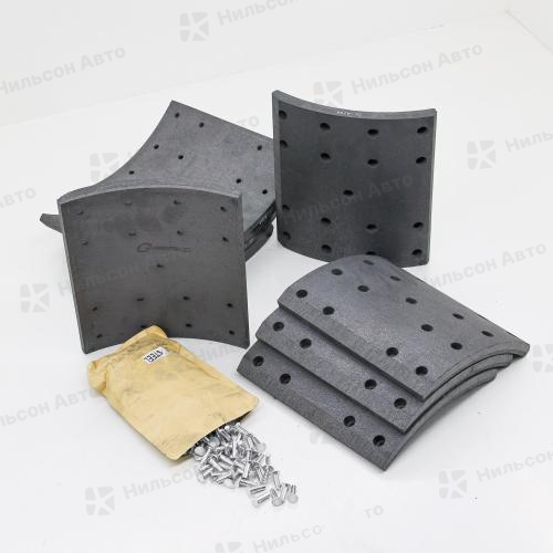 Тормозные накладки T410-2204, G-BRAKE  размер 220*16*191