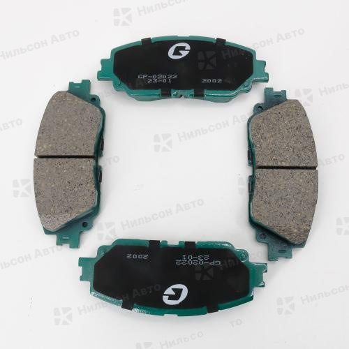 Колодки тормозные дисковые PN-1857 GBRAKE GP-02022
