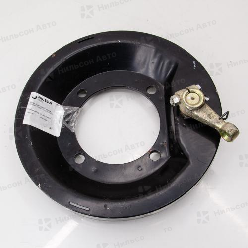 Опорный диск ручного тормоза HINO/MITSUBISHI 10 тонн, Nilson Auto Parts (колодки FN-4413)