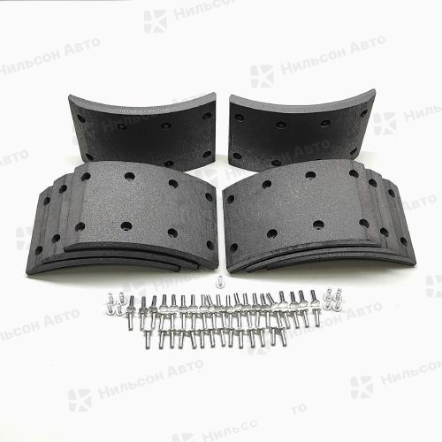 Тормозные накладки T406-1270, OOTOKO размер 125*15*195