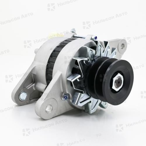 Генератор 24V ISUZU TRUCK 10PD1, без вакуумника, 2 клиновой, фишка круглая на 3 контакта выносная, 50 Amp, KRAUF