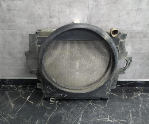 Радиатор двигателя NISSAN DIESEL J07E, в570*ш600 (без бачков), б/у