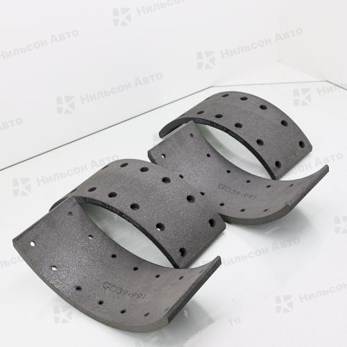 Тормозные накладки T320-1153, ZEVS  XZU400-BU400 зад.