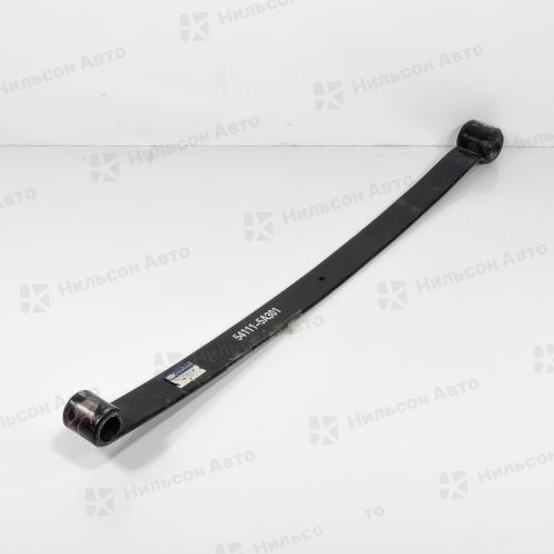 Лист коренной передний HYUNDAI COUNTY, 1205*70*11, ц.о. 12,5, втулка/сайлентблок 43*40*36/60*19*46, SKV