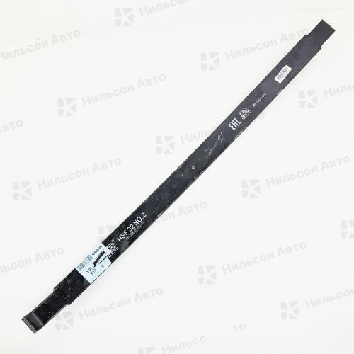 Лист подкоренной передний HINO 300, 1280*70, втулка, ZEVS