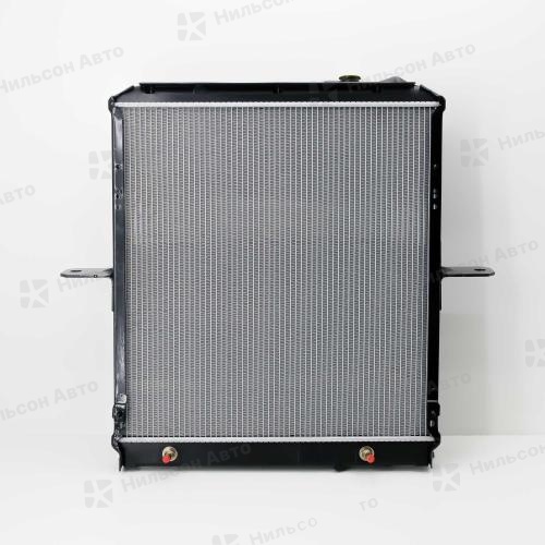 Радиатор двигателя ISUZU ELF 4HF1, пластиковый с заливной, в620*ш588 (без бачков), АКПП, GSPARTS