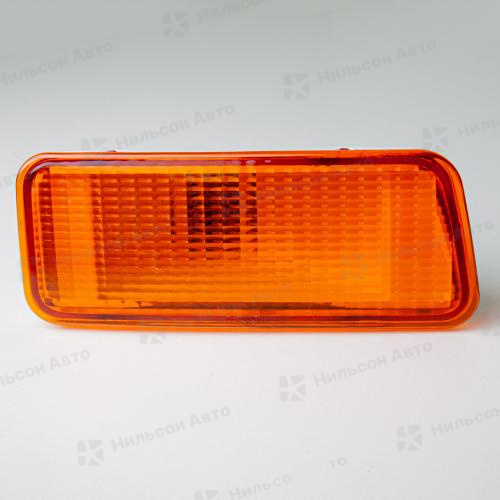 Поворот в бампер, HINO RANGER, правый, (оранжевый), SAT