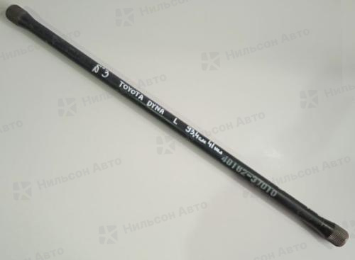 Торсион TOYOTA DYNA, TOYOACE, BU105-BU147, 3B, 15B, 2WD, левый, длина 93,4 см, шлицов 41, б/у