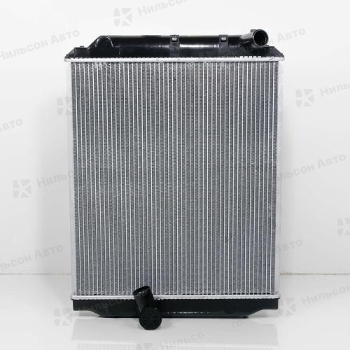 Радиатор двигателя TOYOTA DYNA 4B, 15B, пластиковый без заливной, в545*ш468 (без бачков), ZEVS