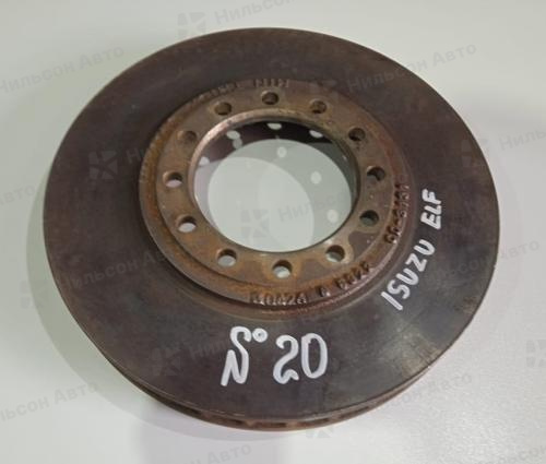 Диск тормозной ISUZU ELF NPR, диаметр диска 310 мм, высота кромки 13 мм, толщина 42, б/у