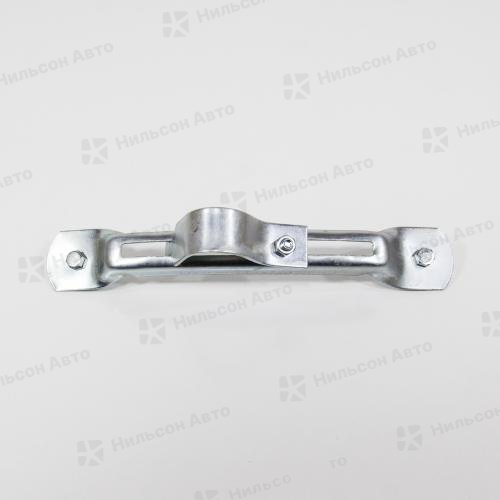 Кронштейн крепления крыла (брызговика), МАЗ (толщина ?мм, диаметр под трубу 42мм, по креплениям 260мм)