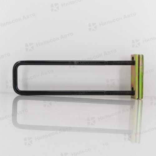 Стремянка крепления будки/кузова 14*72*350, ZEVS (с закрепляющимися планками)