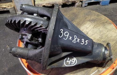 Редуктор заднего моста TOYOTA DYNA, R14-16 на 5 шпилек, пл/хв 39/8, шлицов 35, фланец 58*67, б/у