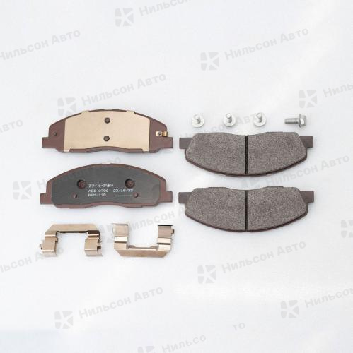 Колодки дисковые ГАЗЕЛЬ NEXT, передние, ALLIED NIPPON (комплект 4 шт)