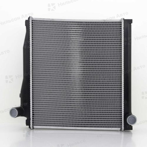 Радиатор двигателя MMC FUSO 6D16-17, 6M61, пластиковый без заливной, в425*ш522 (без бачков), GSPARTS