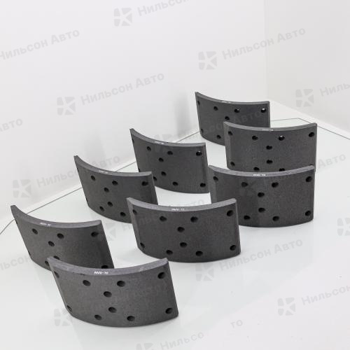 Тормозные накладки T400-1200, G-BRAKE  размер 120*15*198