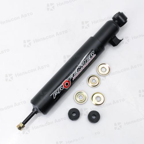 Амортизатор передний 3407, штырь/ухо втулки маленькие диам. 54 стакан 240 мм ISUZU/MMC/HINO/DIESEL, PROFENDER (с кронштейном под ABS)