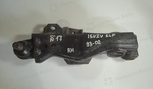 Рычаг передний нижний правый, ISUZU ELF NKR66, 4HF1, б/у (съемная шаровой на 3 болта)