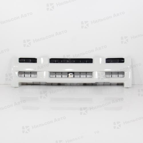 Решетка радиатора ISUZU ELF узкая база 2008-2012 год, ZEVS (ширина по верху 110, высота по краю 28)