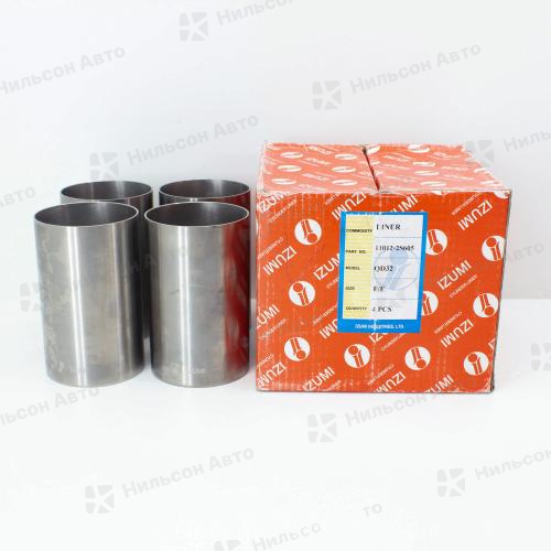 Гильзы поршневые NISSAN ATLAS QD32, хонингованные, IZUMI (комплект 4 шт)