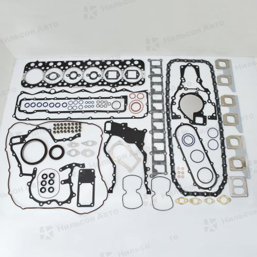 Ремкомплект двигателя NISSAN DIESEL FE6-T, вид 1, ZEVS (24 клапанный)(прокладка металлическая, 11044-Z5566)