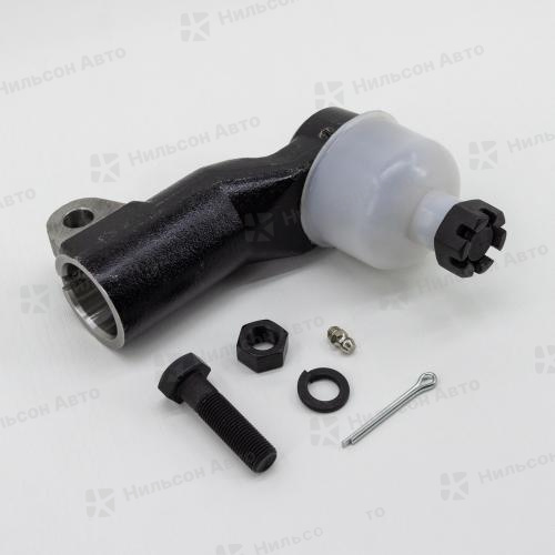 Рулевой наконечник HINO RANGER W06E, JAC N120, левый, NUK (диаметр трубы 33, конус 21)