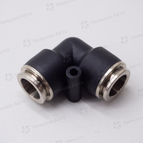 Фитинг пластиковый 12 мм, ZEVS (угол 90 градусов)