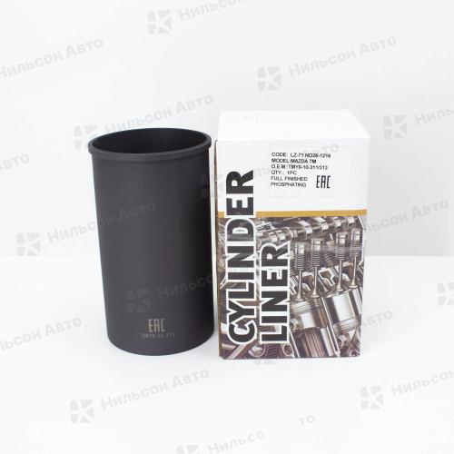 Гильзы поршневые MAZDA TITAN TM, хонингованные, ZEVS (1 штука)(диаметр 109, длина 202,5)(фосфатированные)(с буртиком)