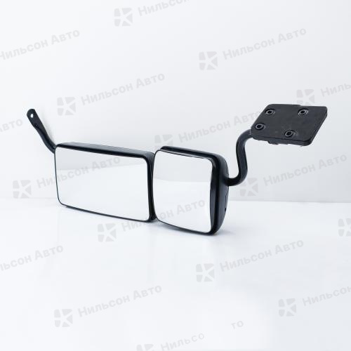 Зеркало заднего вида, JAC N75/80/120/КАМАЗ КОМПАС-5, (левое/со стойкой), Nilson Auto Parts