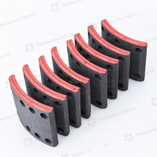 Тормозные накладки JAC N80, MARSHALL размер 14*12*15