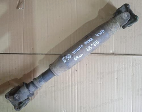Кардан TOYOTA DYNA, 4WD, задний, длина 69, фланец 65*65, б/у