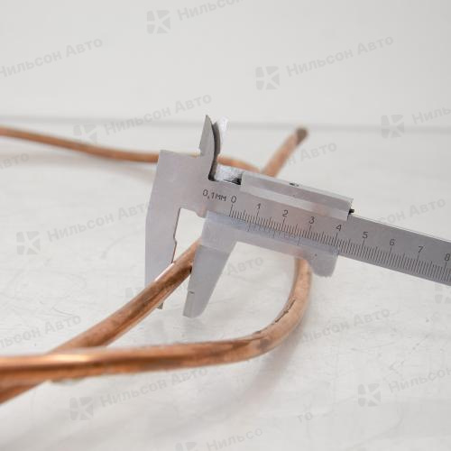 Трубка медная диаметр 8 мм (бесшовная) (1 метр)