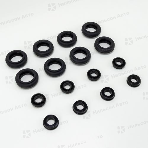 Ремкомплект рабочих тормозных цилиндров ISUZU ELF, вид 03, GBRAKE (8*SC80423R+8*SC80174) зад на всю ось