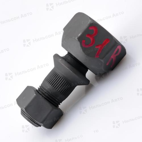 Шпилька передняя в сборе MMC CANTER гайка на 38, правая, ZEVS