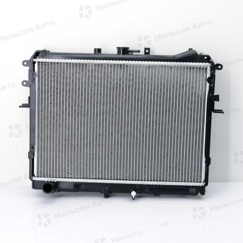 Радиатор двигателя MAZDA BONGO/NISSAN VANETTE, медный с заливной, в375*ш540 (без бачков), АКПП, GSPARTS