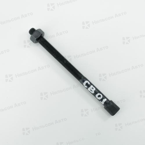 Центральный болт рессоры диаметр 10, длина 135, головка 14*15, ZEVS